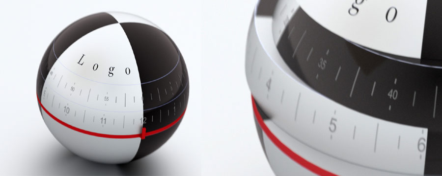 Polyconcept 3D Ball clock design